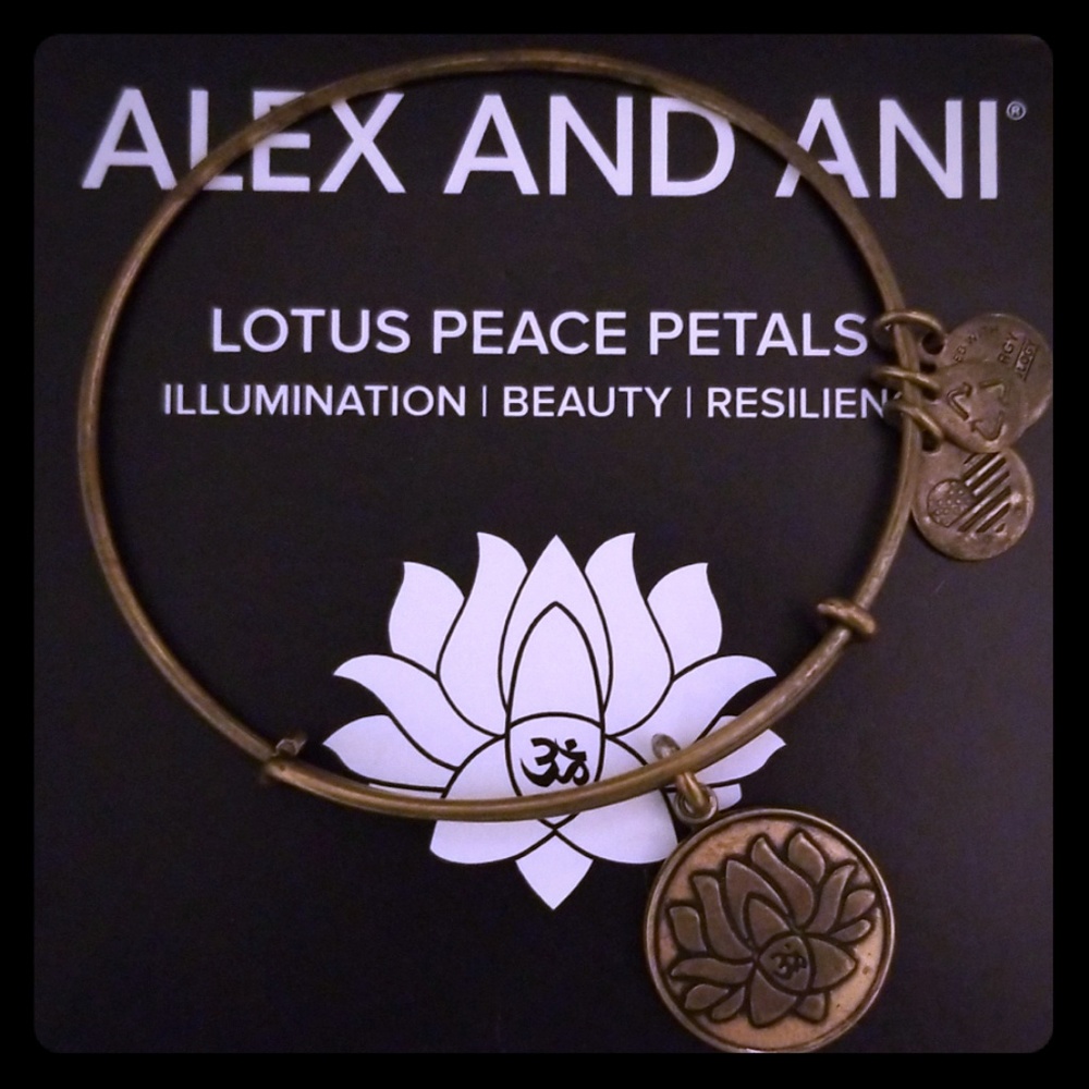 ALEX and ANI- Lotus Flower Bracelet